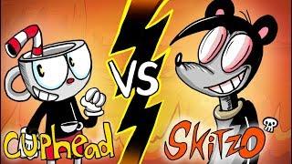 Skitzo VS Cuphead  - Fan Animation