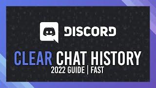 Discord: Delete all your chat messages quickly! | FAST Updated 2022