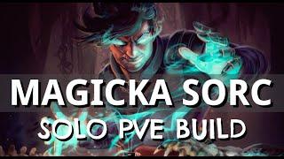 Magicka Sorcerer SOLO PVE Build - SHOCK MASTER - ESO Wrathstone