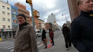 Exploring Chinatown- New York City- MANHATTAN |Canal streets Market|Walking Tour Street & Sidewalk