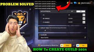 Guild Name Cannot Contain Spaces | Guild Name Already Exists Problem | Guild Kaise Banaen