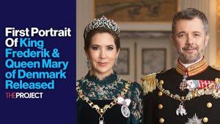 First Portrait Of King Frederik & Queen Mary of Denmark Released