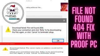 Fitgirl Repack Download Failed : File not found (404) Fix (with proof) (PC) (2022)