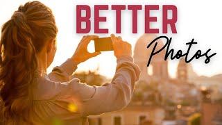 How to TAKE Better Vacation PHOTOS