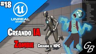 Tutorial UNREAL ENGINE 5.1 - #18 | Creando una IA de Zombie - Creando y seteando el NPC