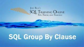 SQL Group By - SQL Training Online - Quick Tips Ep12