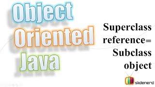 54 Java SuperClass Reference Variable |