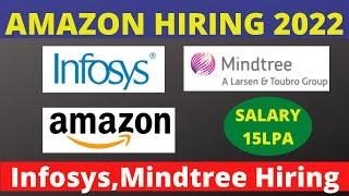 Amazon Hiring 2022 Batch | Mindtree, infosys,Renault Off-Campus Hiring 2020/2021