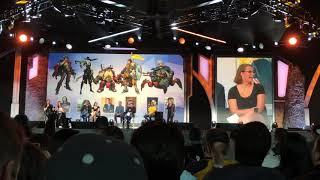 WRECKING BALL & ASHE voice actors and more at BlizzCon