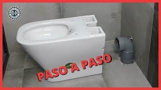 Como INSTALAR un WC o INODORO (Cassandra de Roca y  MODELOS).