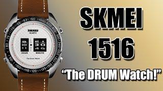 SKMEI 1516 ⌚️ "The Drum Watch" | Homage of an $800,000 Watch from Baselworld?! | Full Review