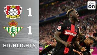 Bayer Leverkusen vs. Betis Sevilla: Highlights - Bayer noch mit Sand im Getriebe | Fußball-Testspiel