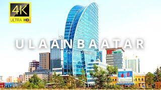 Ulaanbaatar, Mongolia  in 4K 60FPS ULTRA HD Video by Drone