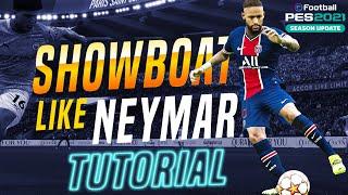 How To Showboat Like Neymar Jr - Tutorial | Realistic Player Focus | eFootball PES 2021