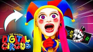 POMNI e o INCRÍVEL DIGITAL CIRCUS  Roblox The Amazing Circus Obby ( Alec GO! )