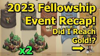 Forge of Empires: 2023 Fellowship Event Recap! 2 Sunhaven Palaces + Gold League!? My Results!