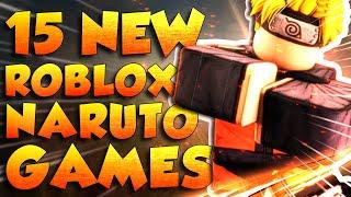 Top 15 Best Naruto Games on Roblox that are NEW !