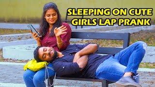Sleeping On Cute Girls Lap Prank| Kovai Kusumbu | Kovai 360*