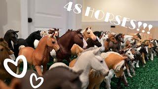2021 Schleich horse collection tour!