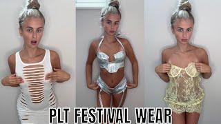 PRETTYLITTLE THING FESTIVAL TRY ON HAUL