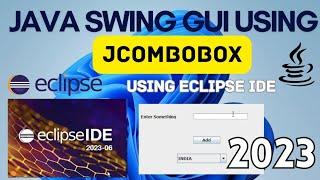JComboBox in Java Swing | Java Swing GUI Tutorial | Java GUI using Eclipse IDE [2023]| Java GUI