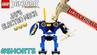 LEGO Ninjago Legacy Jay’s Electro Mech - Destroying THE WORST 2021 Set #shorts