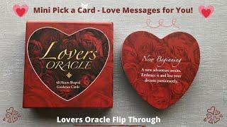  Lovers Oracle Flip Through + Pick a Card Love Messages Meant For You Today | Teacup Tarot