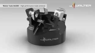 Walter Tools Milling M4000: Slot Drilling, Chamfer milling, High-Speed Milling Cutter,Shoulder mill