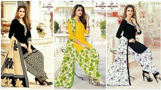 Pretty Cotton Printed Salwar Suits & Dress Materials
