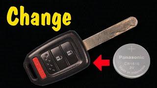 How to Change the Battery in a Honda Keyless Entry Key Fob Remote (CR-V, Crosstour, Fit)