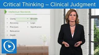 Critical Thinking – Clinical Judgment – Leadership | Lecturio Nursing