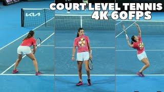 Emma Raducanu Satisfying Court Level Practice 2024 (4K 60FPS)