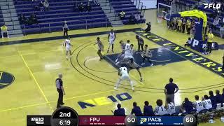 Franklin Pierce vs Pace University Men's Basketball | NE10 Highlights