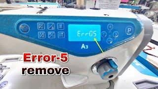 jack A3-cj error 5 remove, @sewingmachinedoctor