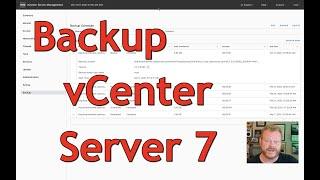 Backup vCenter Server 7