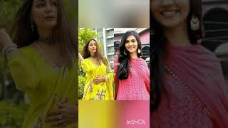 Hina Khan aka Akshara  Pranali Rathod aka Akshu  in Suit #viral #ytshorts #yrkkh #trending