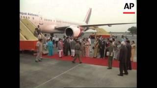 King of Nepal arrives in India