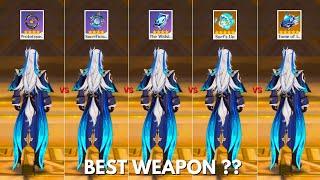 Is Neuvillette Signature Weapon Worth It? C0 Weapon Comparison [Genshin Impact]