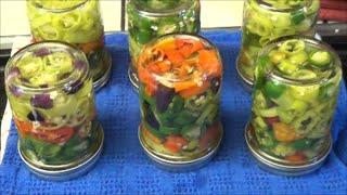 Fridge Style Pickled Peppers