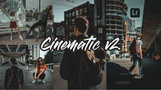 Cinematic V2  Preset Gratis Para Lightroom | Lightroom presets tutorial mobile | Lightroom Mobile