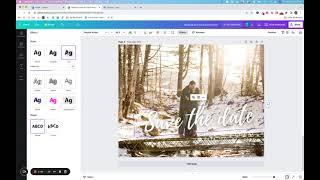 How to Create a Free Online Save the Date Using Canva & Your Email