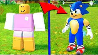 How to Become Ultimate Sonic Roblox Avatar