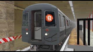 OpenBVE RP: NYC Subway R68 B from Bedford Park Blvd to Brighton Beach* (95 St-Rerouted)