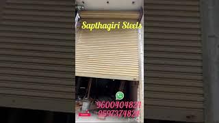 Remote shutter fixing by sapthagiri Steels