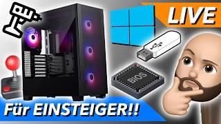 GAMING PC einrichten in ECHTZEIT für Anfänger: BIOS Update, Treiber & Windows 11 Installation!