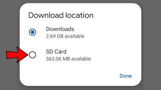 How to change default download location to SD card | Change chrome download location