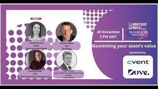 Boutique Hotel Webinar - Maximising your asset’s value