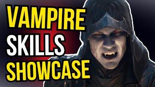 NEW Vampire Skills Showcase - The Elder Scrolls Online Greymoor Chapter