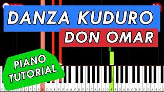 DANZA KUDURO (Don Omar)  Piano Tutorial