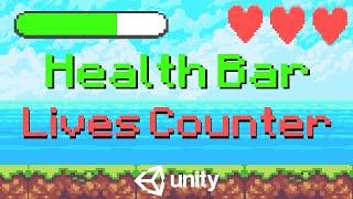 Unity 2D Platformer Tutorial 25 - Health Bar + Lives Counter